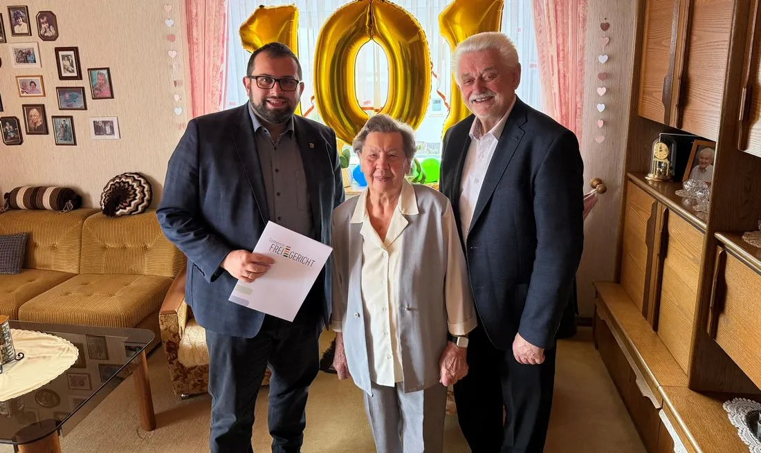 Freigericht: Anna Streb feiert 101. Geburtstag