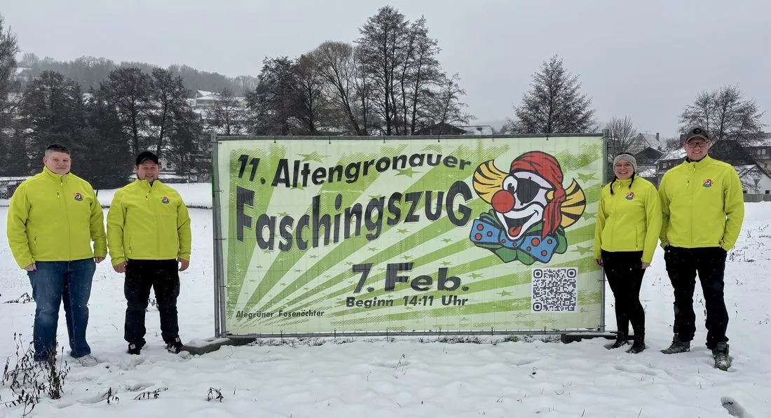 Sinntal: "Alegrüner Fosenöchter" laden zum 11. Faschingsumzug ein