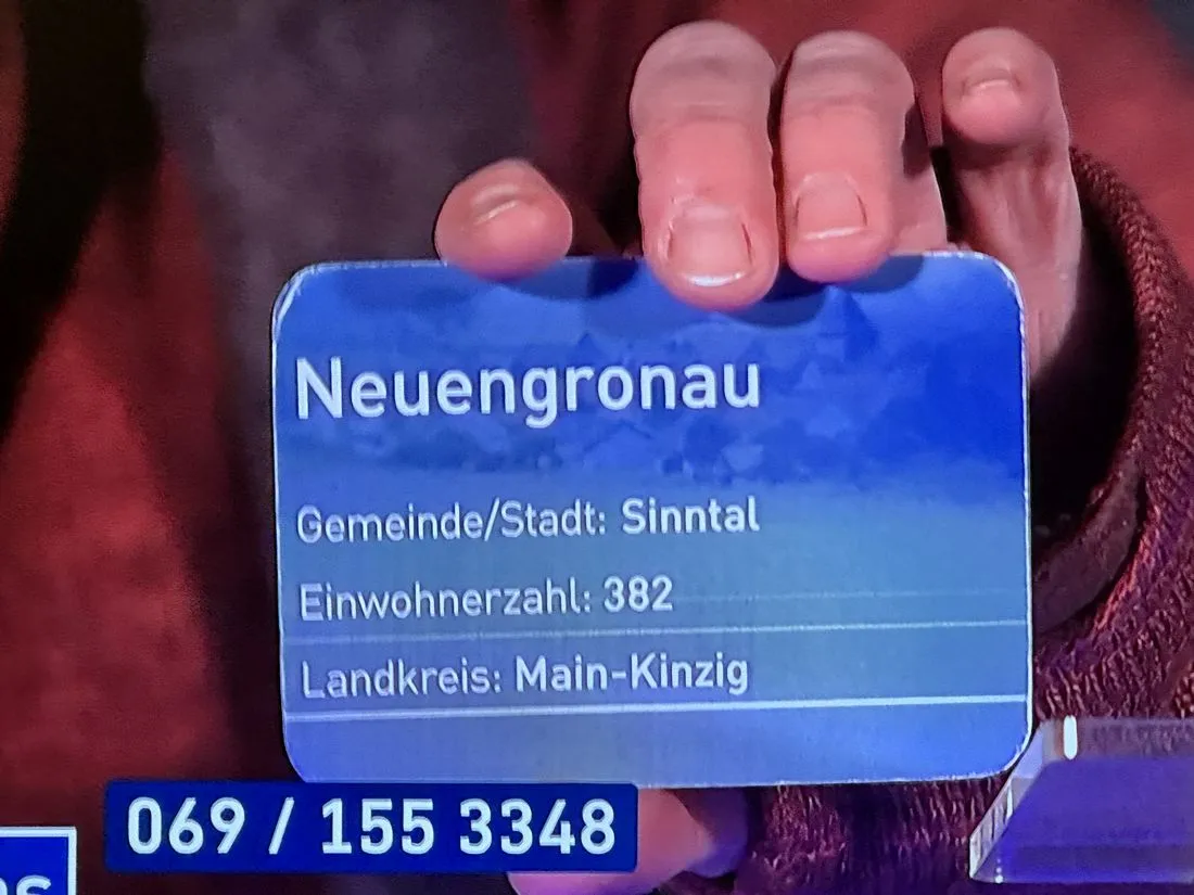 Dolles Dorf: HR-Fernsehteam kommt nach Sinntal-Neuengronau