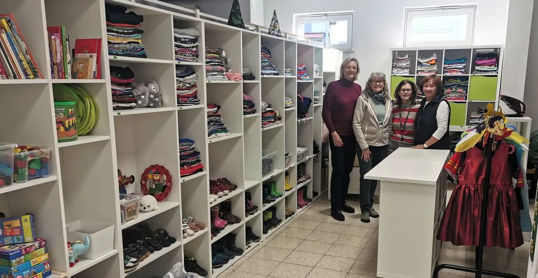 Bürgerhilfe: Auch Secondhand-Kindershop KUNTERBUNT umgezogen
