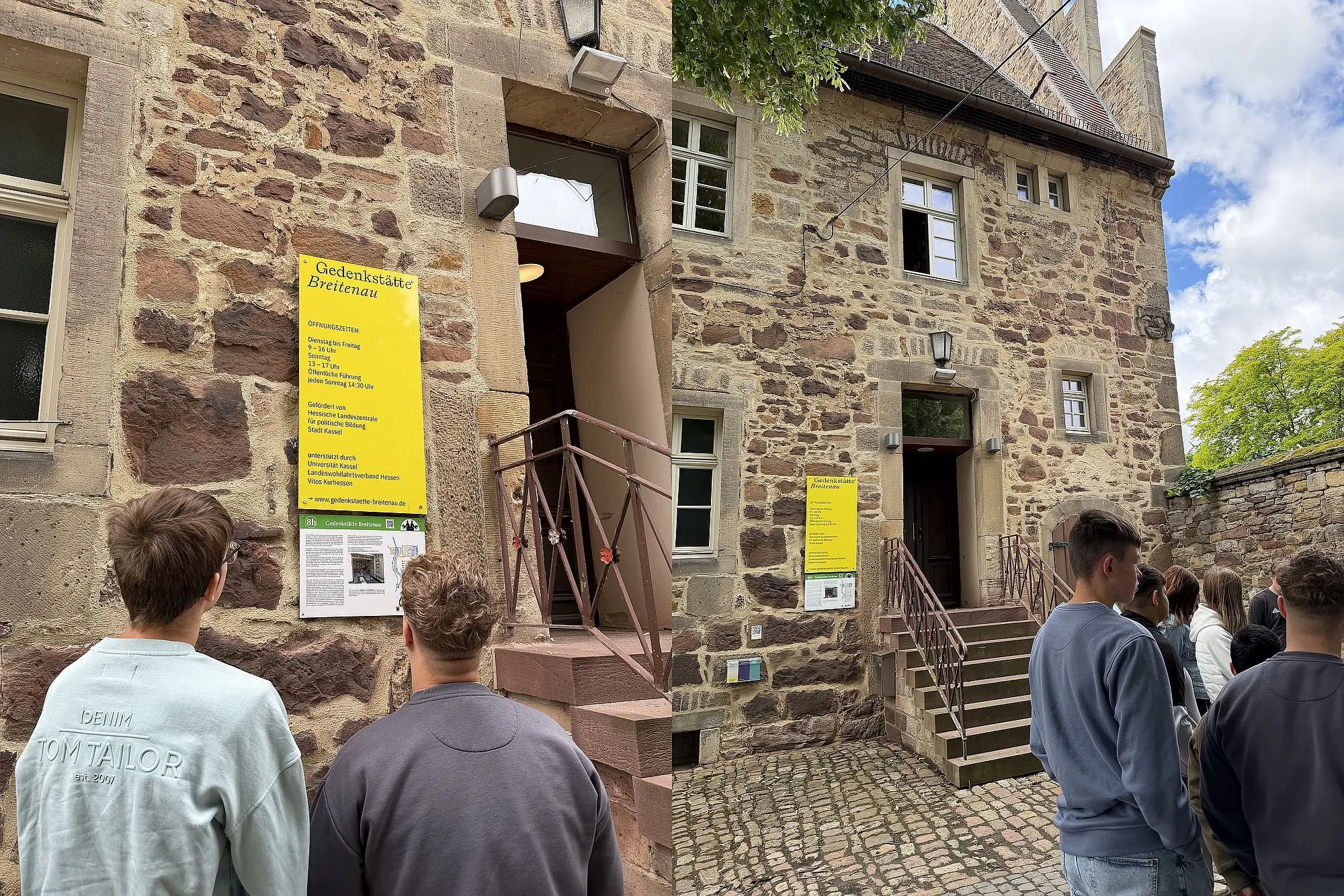 Abschlussklassen besuchen Gedenkstätte Breitenau