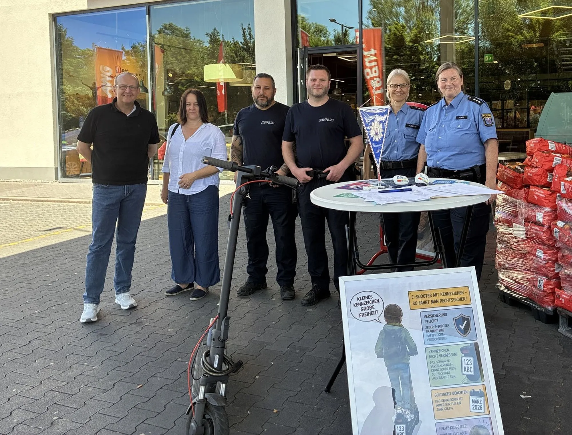 Sicher unterwegs mit dem E-Scooter