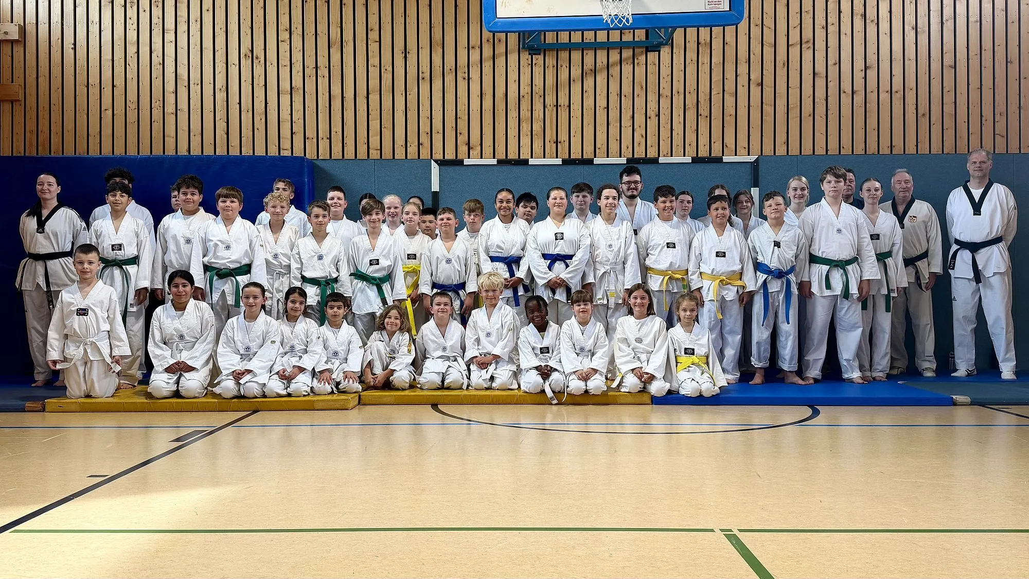 Gürtelprüfung beim 1. Gelnhäuser Taekwondo Club