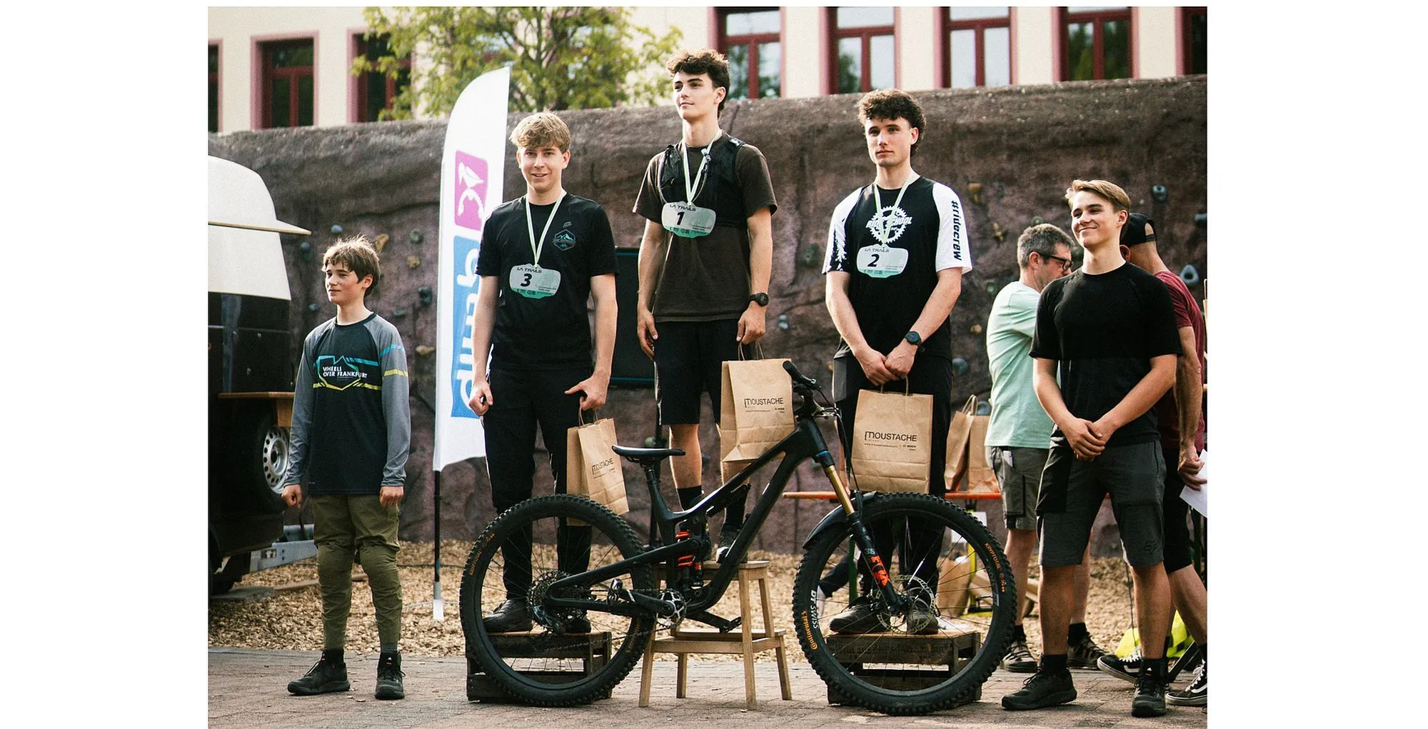 Marten Herold: 3. Platz beim Blind Enduro Race in Laufach