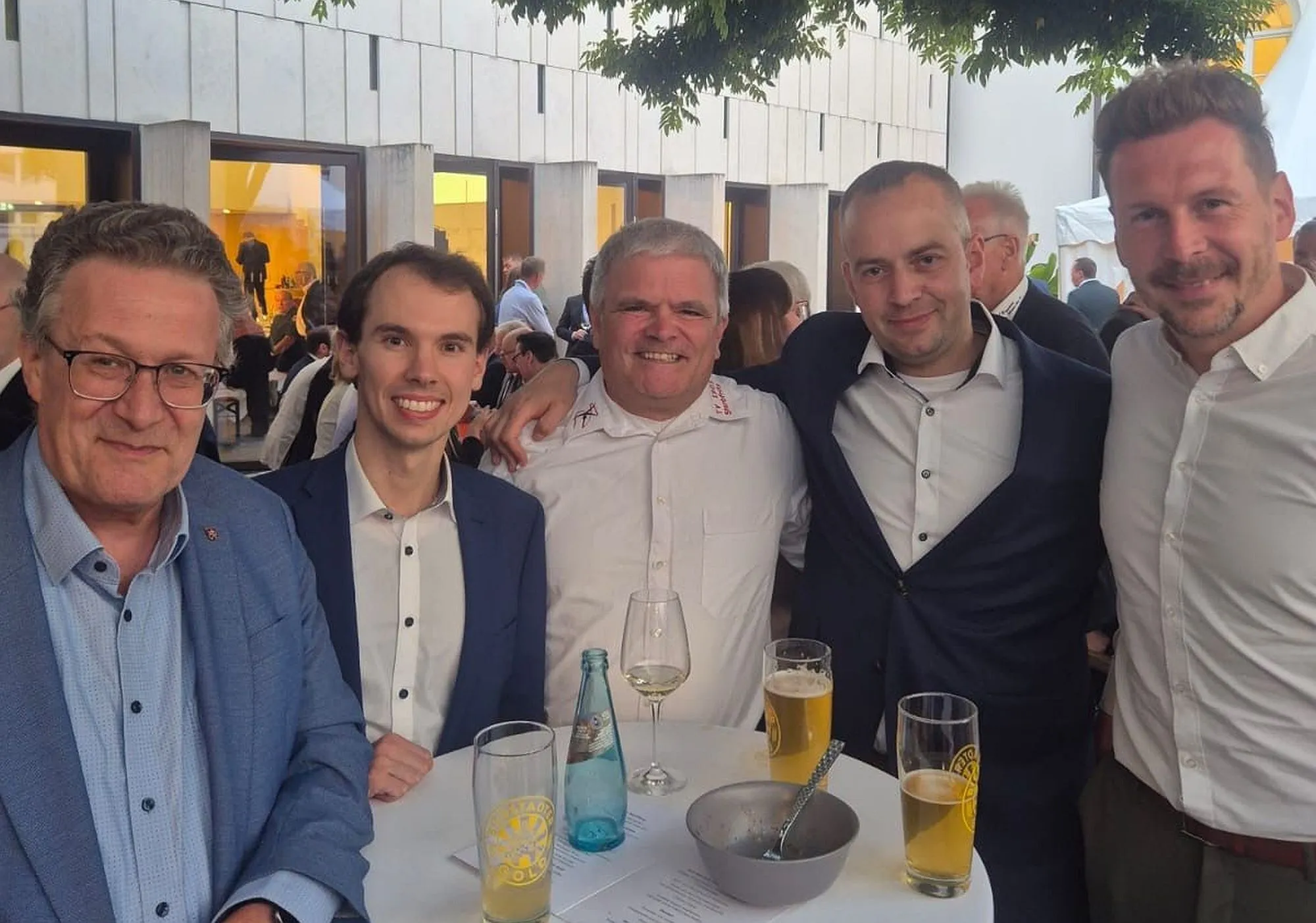 Sinntaler Sportvereine beim Abend des Sports im Hessischen Landtag