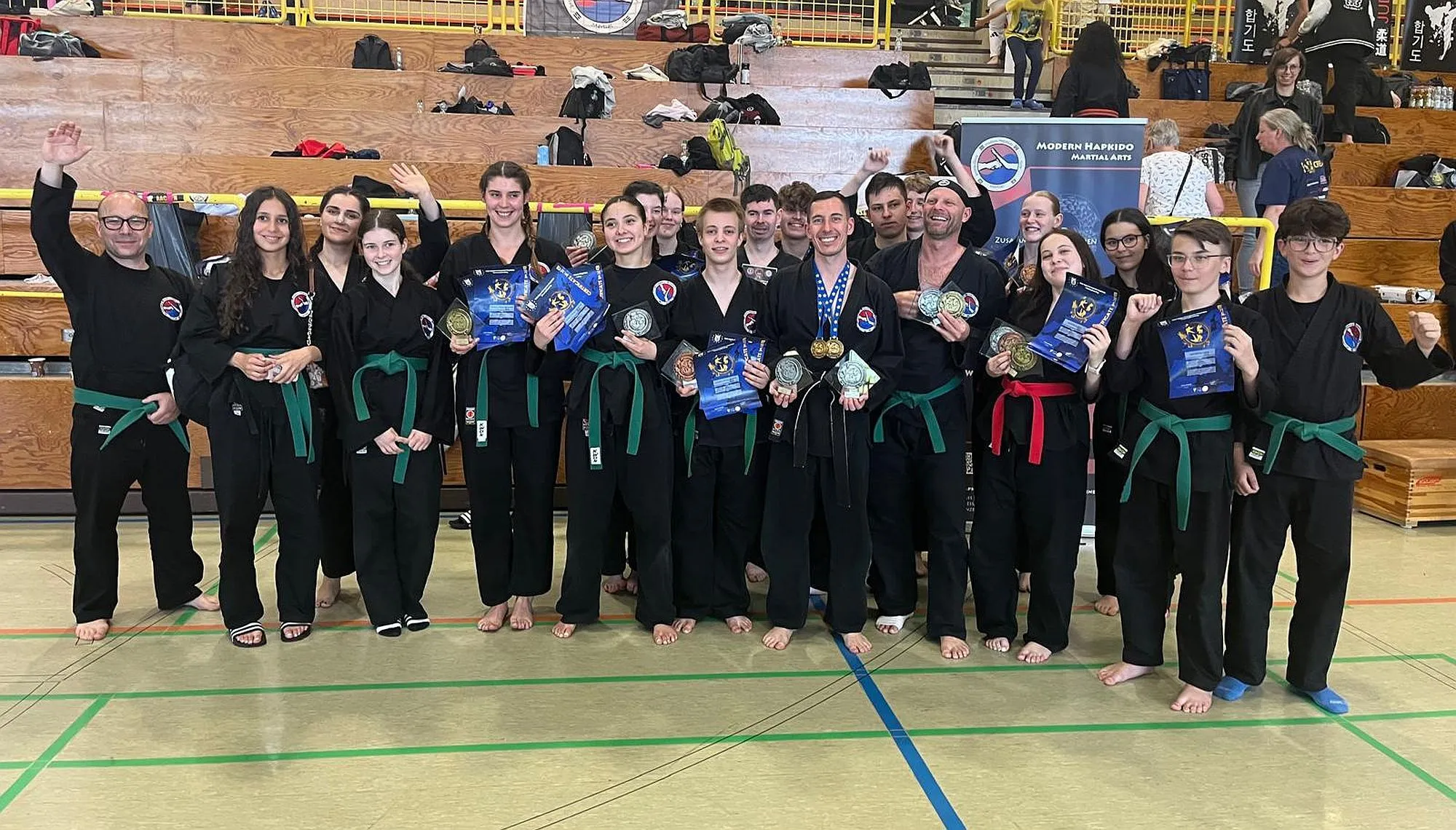 Erfolgreiche Europameisterschaft für Trainingsgemeinschaft Modern Hapkido
