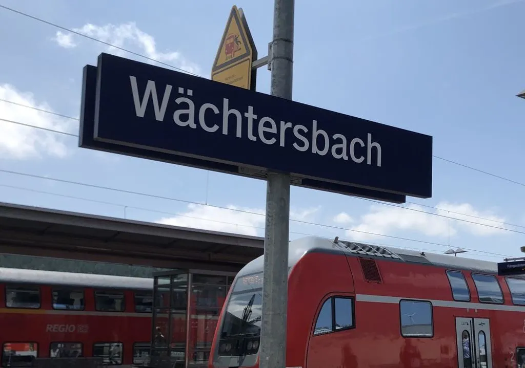 Carsharing am Bahnhof kurz vor dem Start