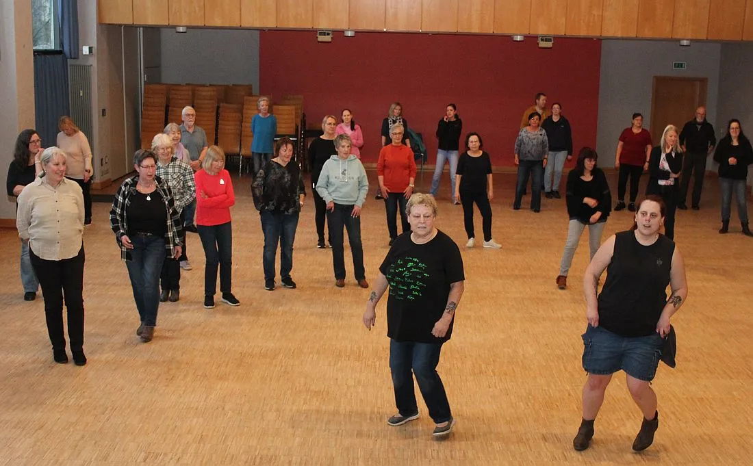TSV Rodenbach: Start des dritten Line-Dance-Anfängerkurses