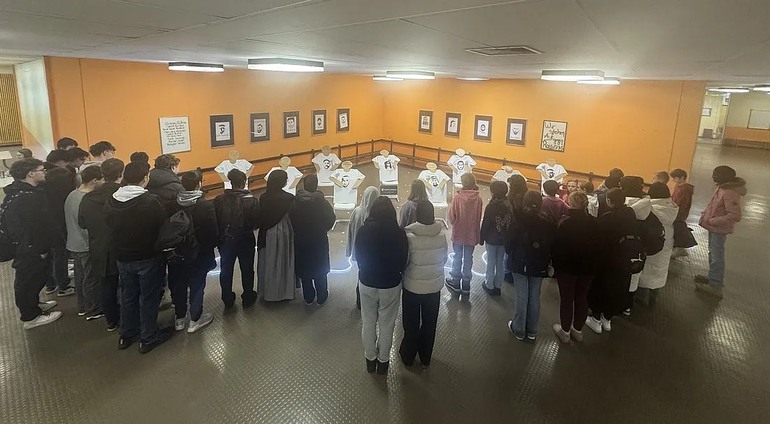 Ausstellung „Say Their Names“ an der Lindenauschule
