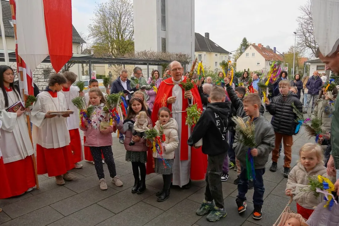 Christen beginnen Karwoche mit Palmsonntag