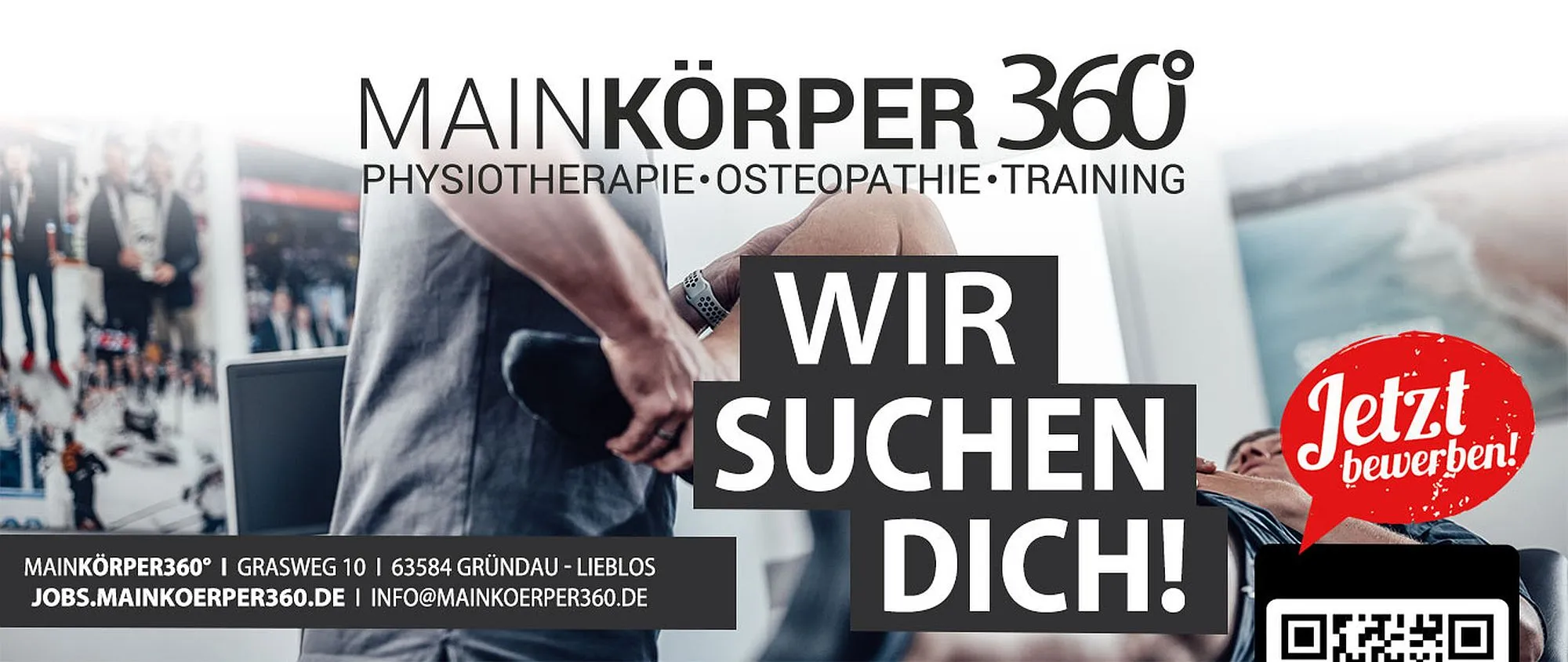 Gründau: Physiotherapeut:in (m/w/d) – kein Lebenslauf nötig!