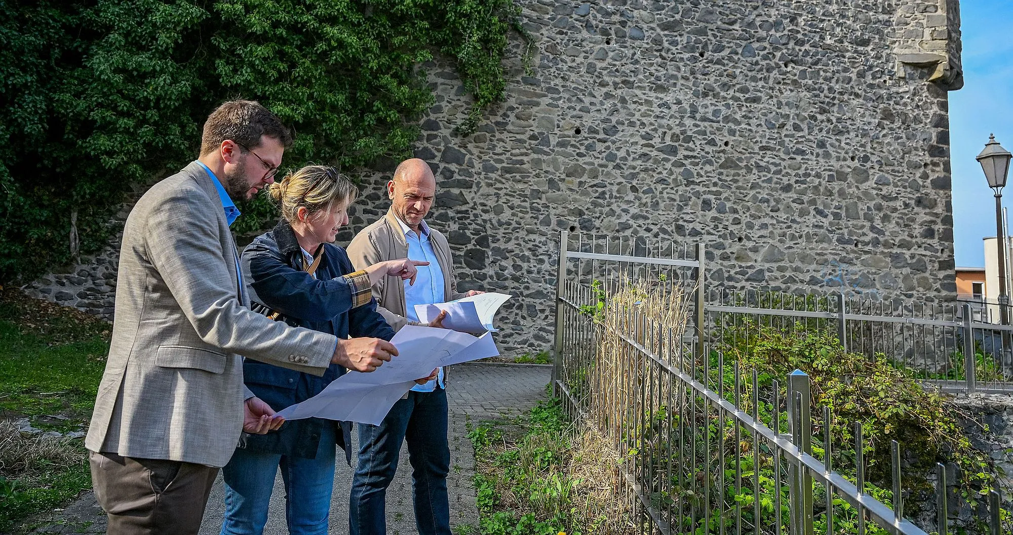 Hanau: Schadenskartierung für Steinheimer Stadtmauer