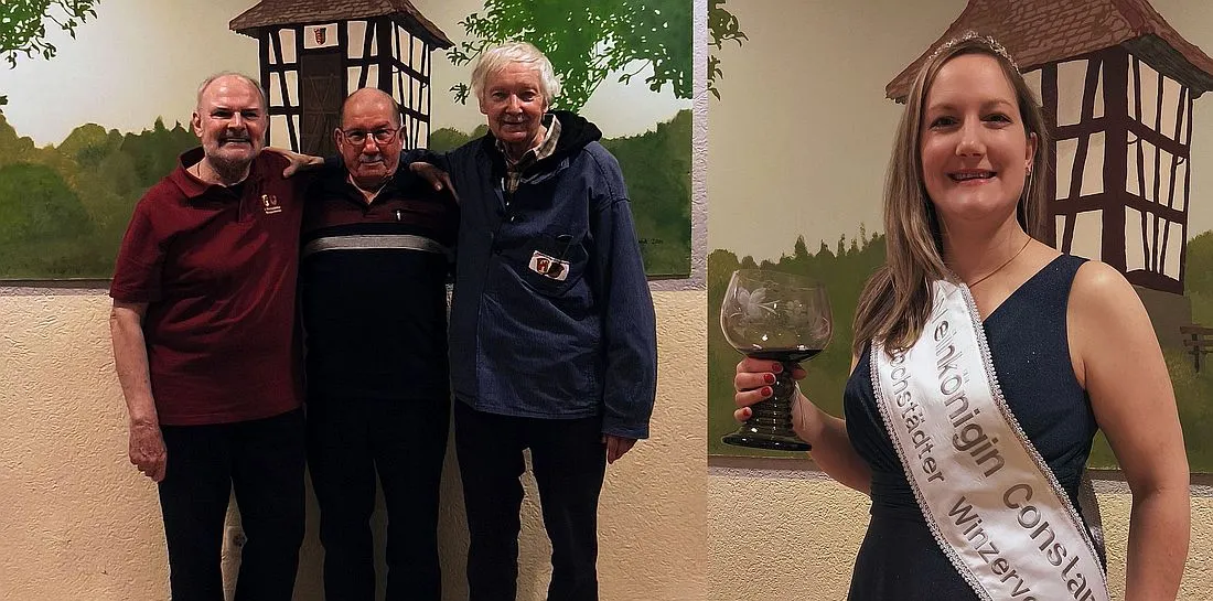 Constanze I. zur Weinkönigin gekürt
