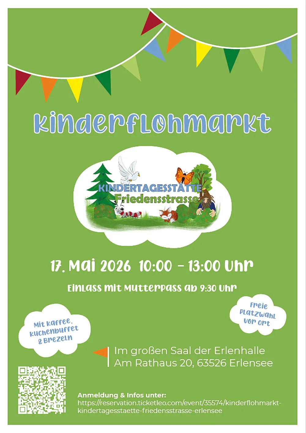 Kinderflohmarkt der Kindertagesstätte „Friedensstraße“