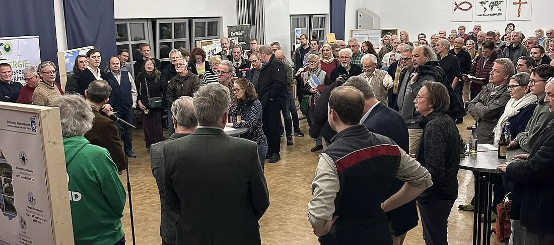 Info-Messe zum Windpark am Horstberg