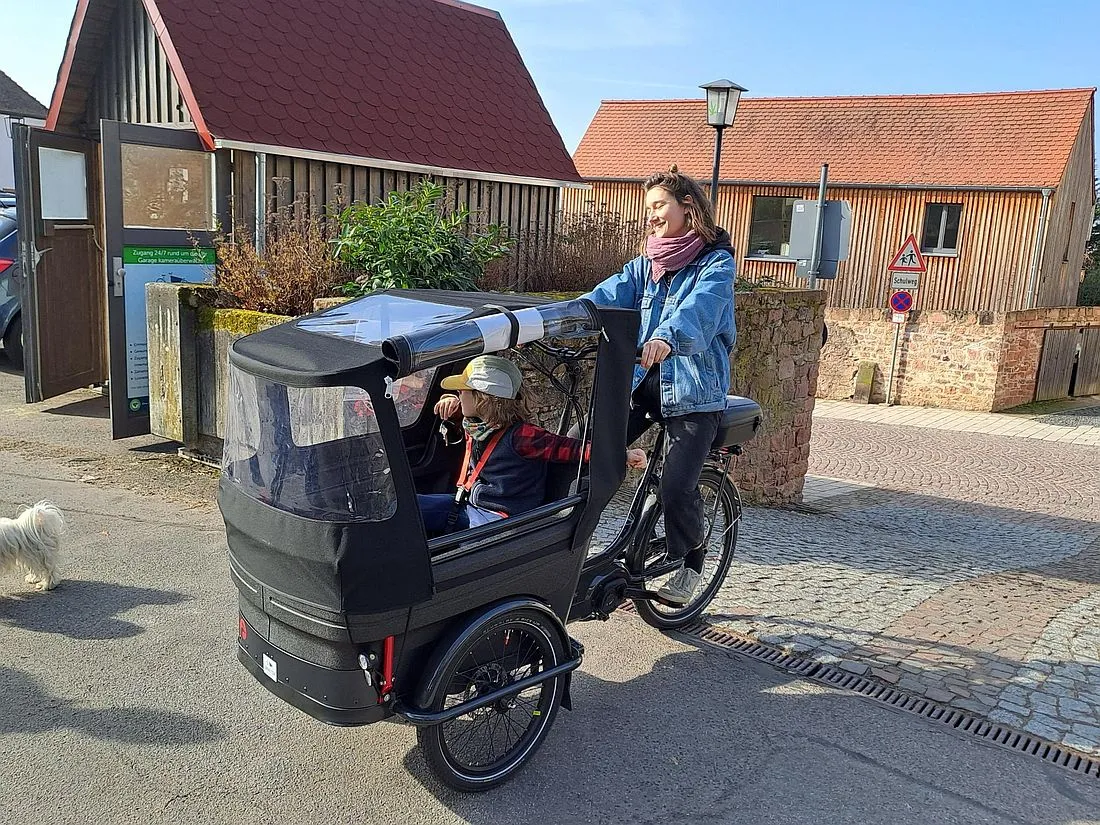 Das 4. kostenlos ausleihbare Lastenrad in Gelnhausen