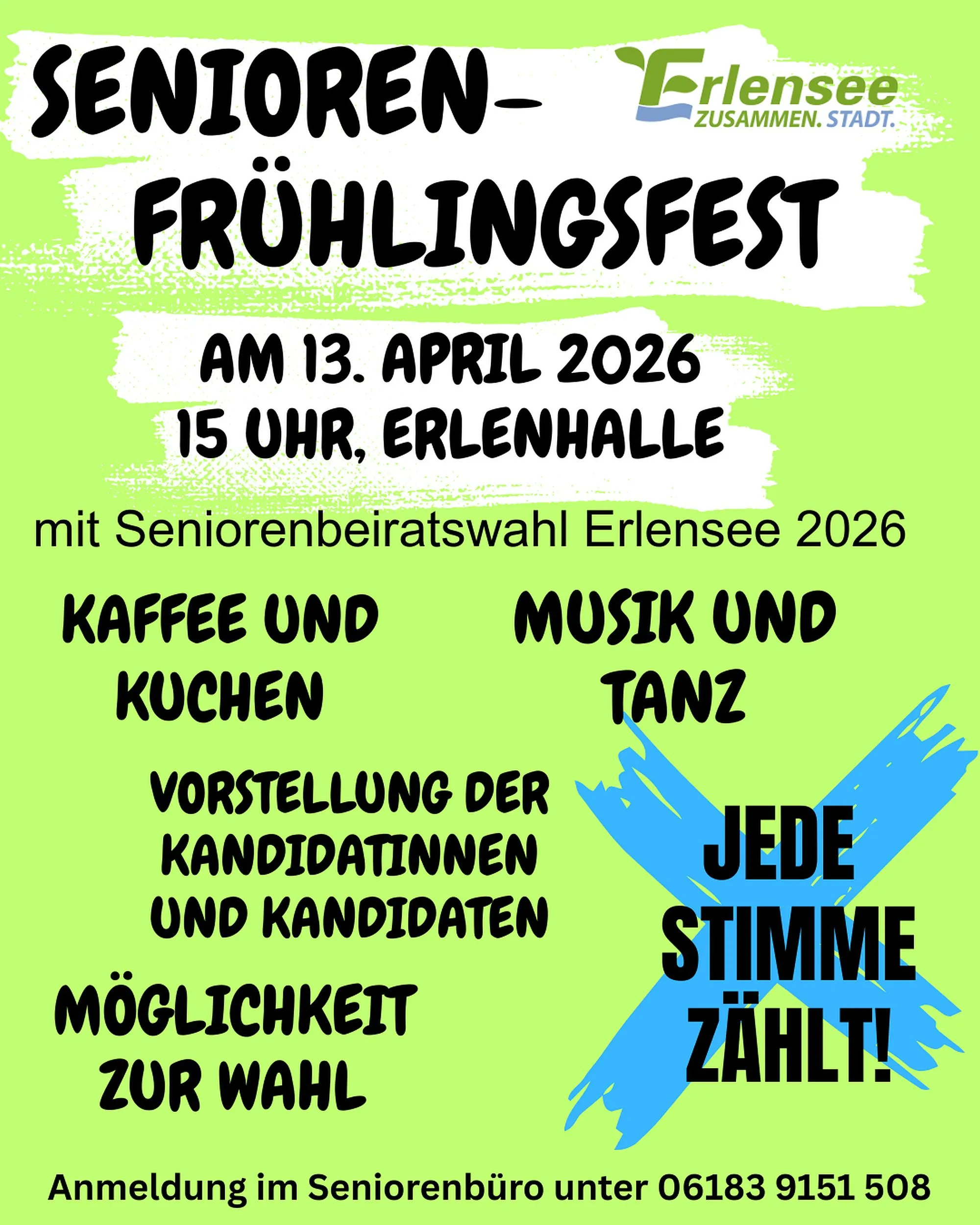 Frühlingsfest zur Seniorenbeiratswahl