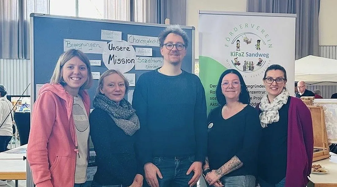 Förderverein KiFaZ Sandweg auf der Vereinsmesse