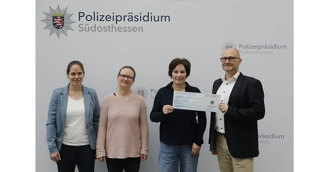 Gemeinsam Gutes tun: 600 Euro Spende für "Wildwasser e. V."