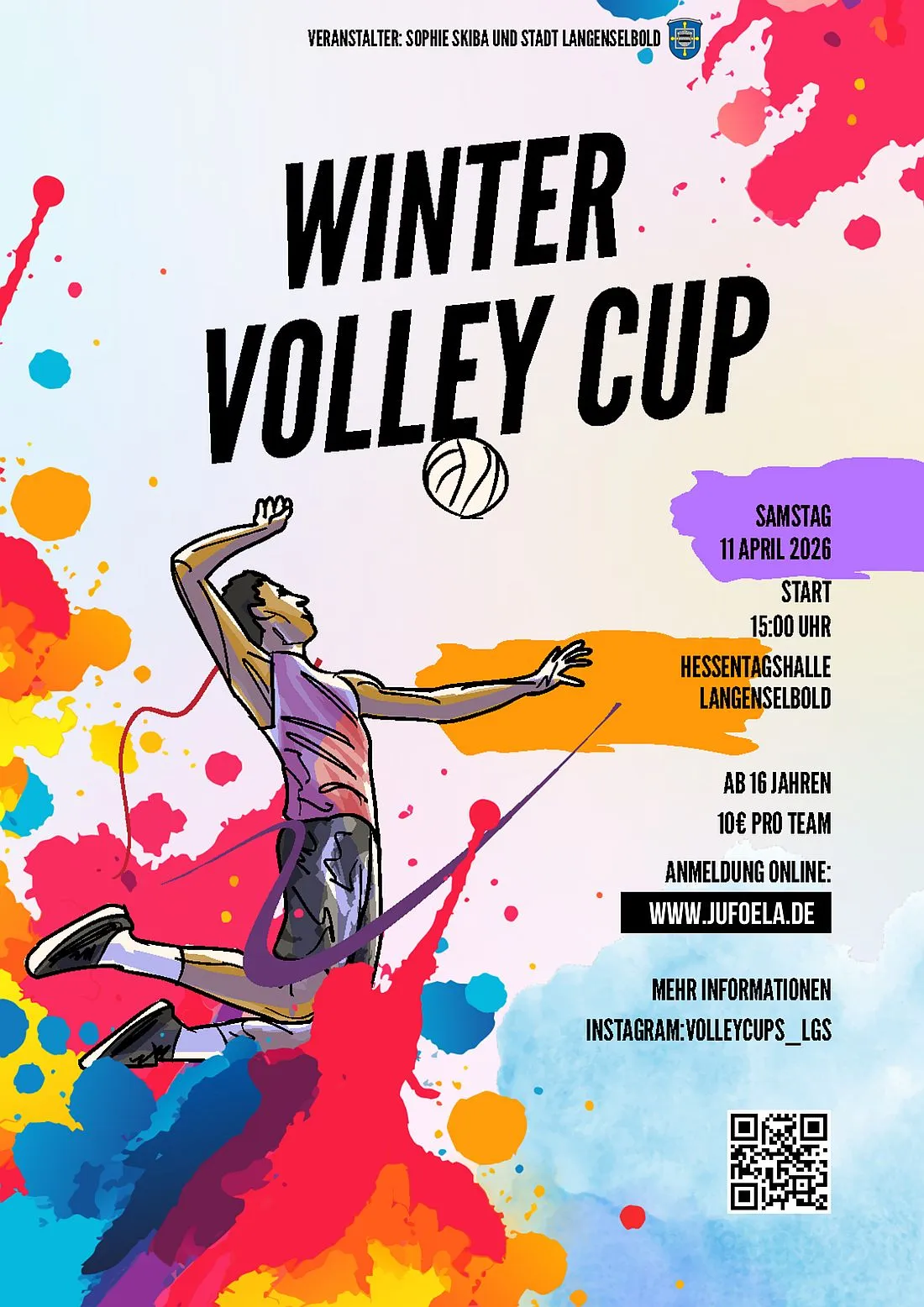Volleyballturnier zum Abschluss der Osterferien