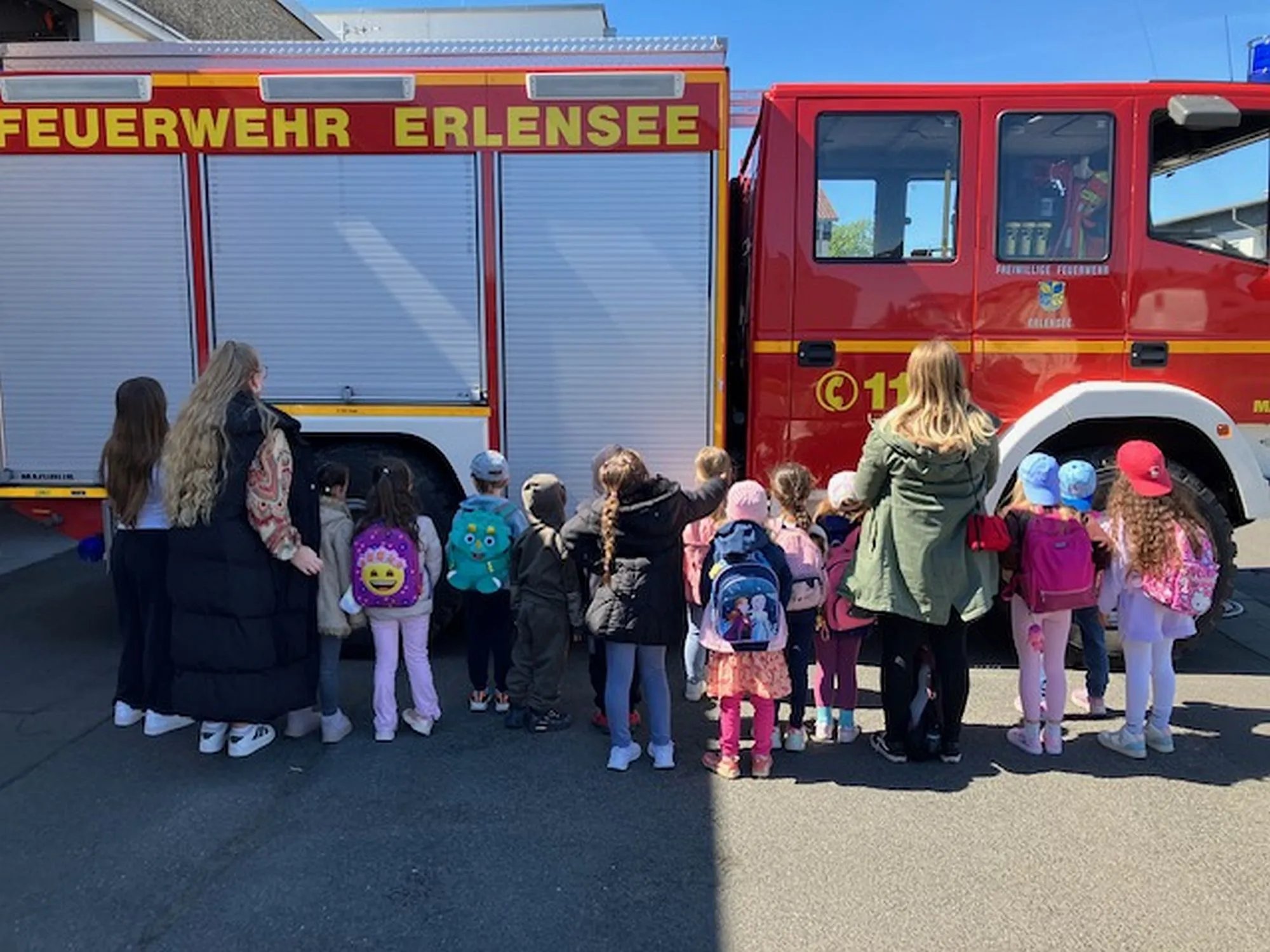 Erlebnisreicher Ausflug der zukünftigen Schulkinder zur Feuerwehr