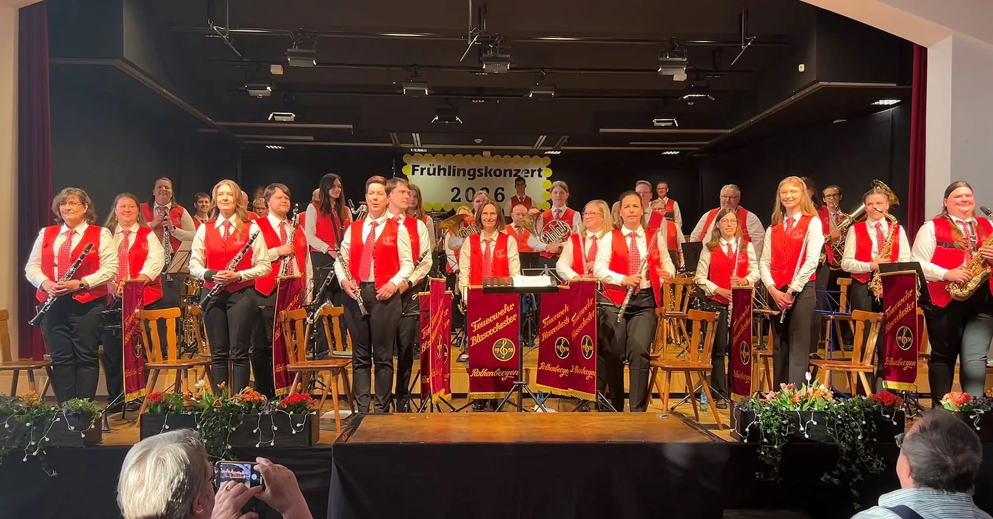 Viel Applaus für Frühlingskonzert der Musikabteilung der Freiwilligen Feuerwehr