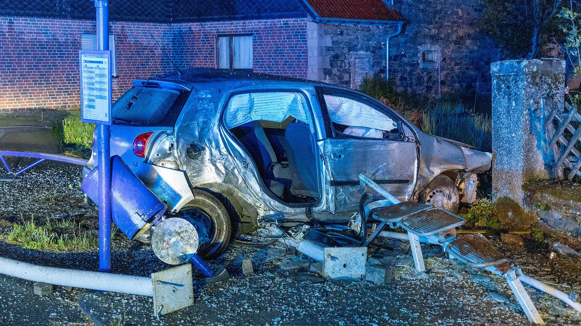 Unfall in Grebenhain: Jugendliche aus Steinau verletzt
