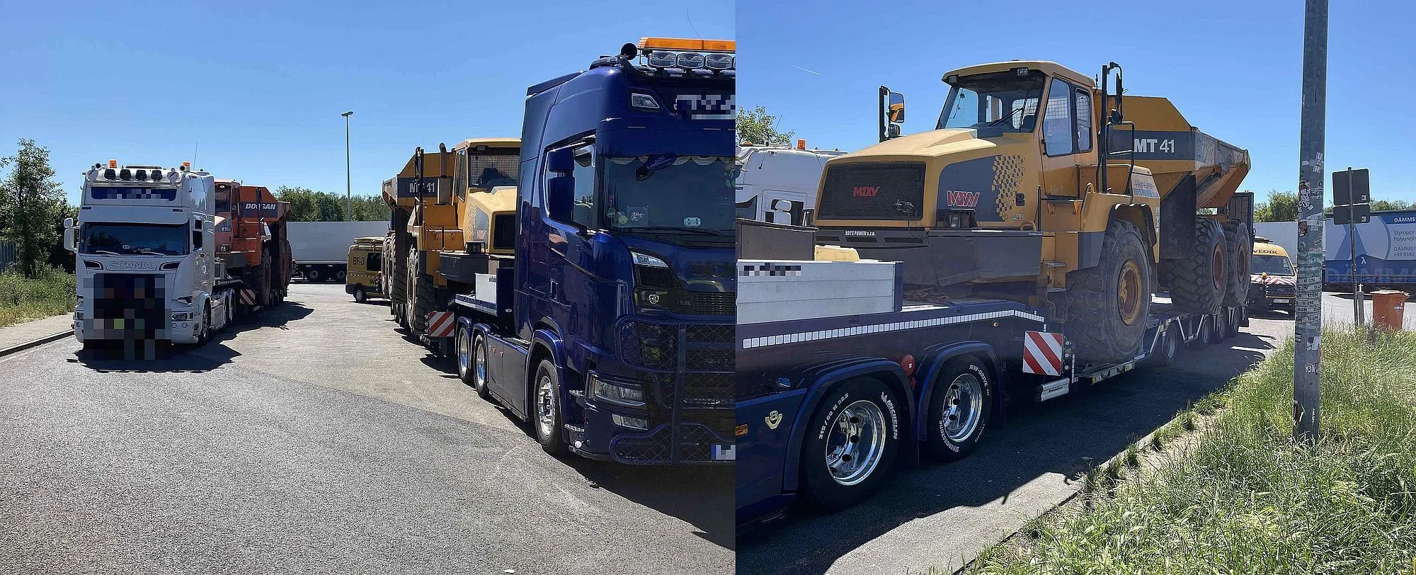 Unzulässiger Schwertransport, manipulierte HU-Plakette und Kennzeichenmissbrauch