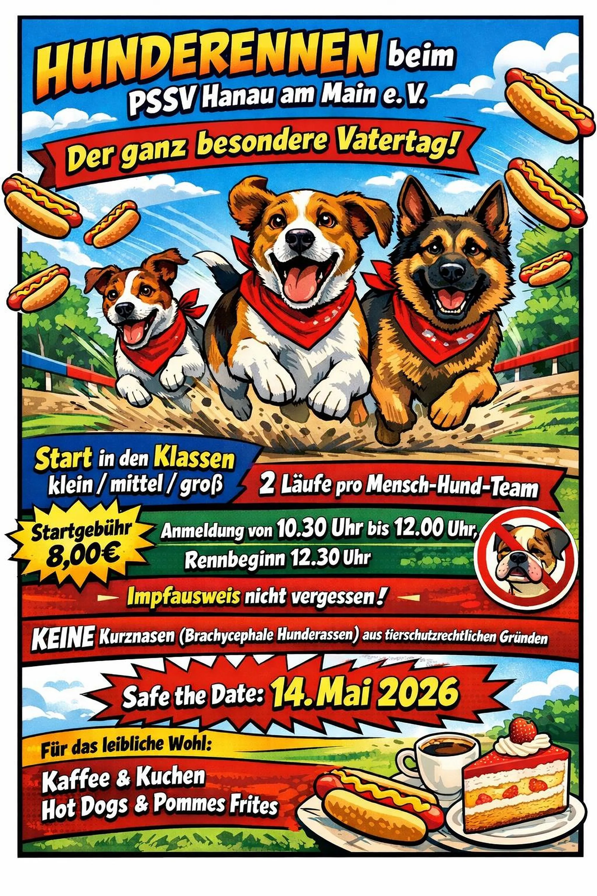 PSSV Hanau lädt zum Hunde-Erlebnistag am Vatertag ein