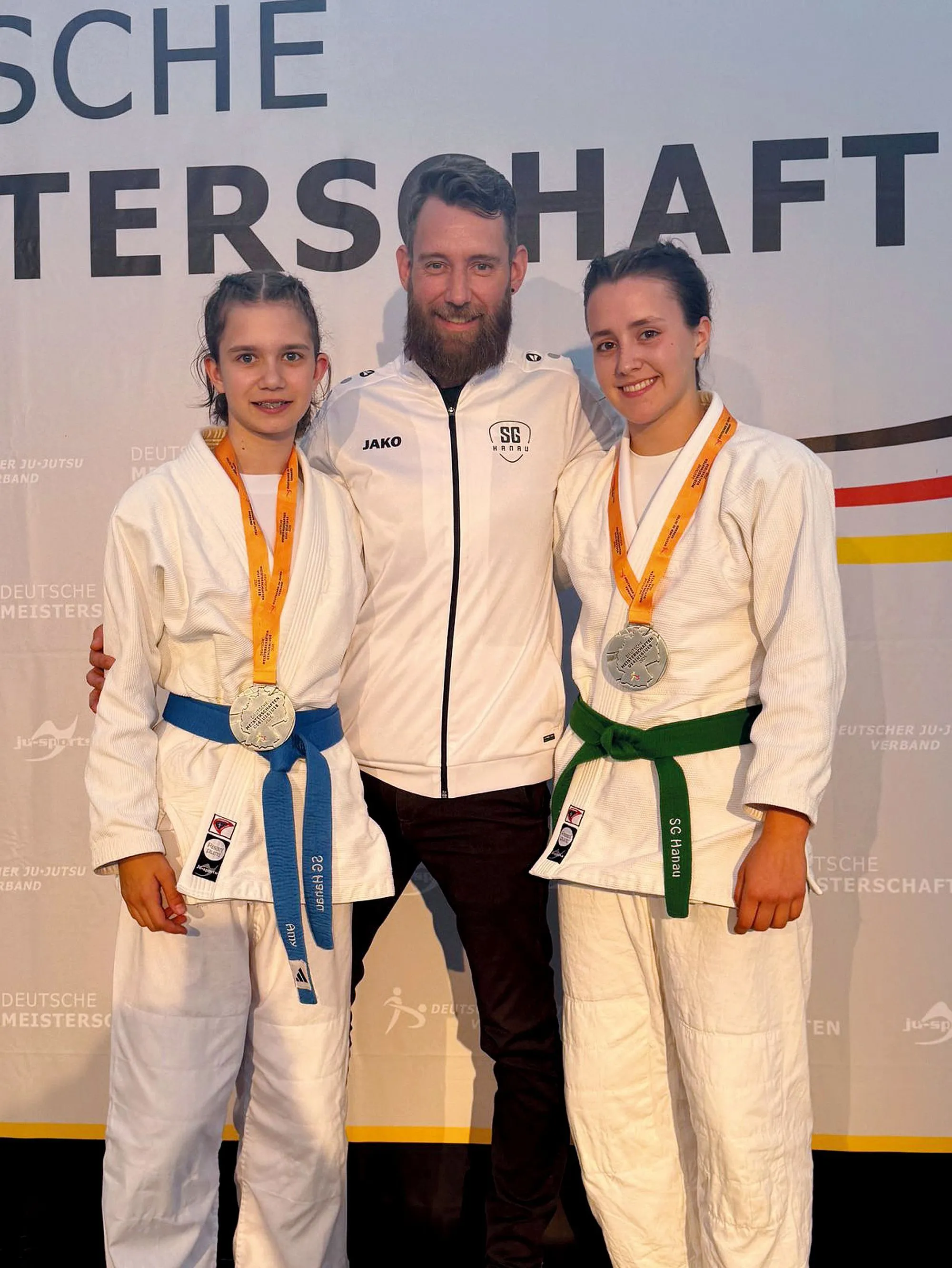 Ju-Jutsu-DM: Zweimal Silber für Sportgemeinschaft Hanau