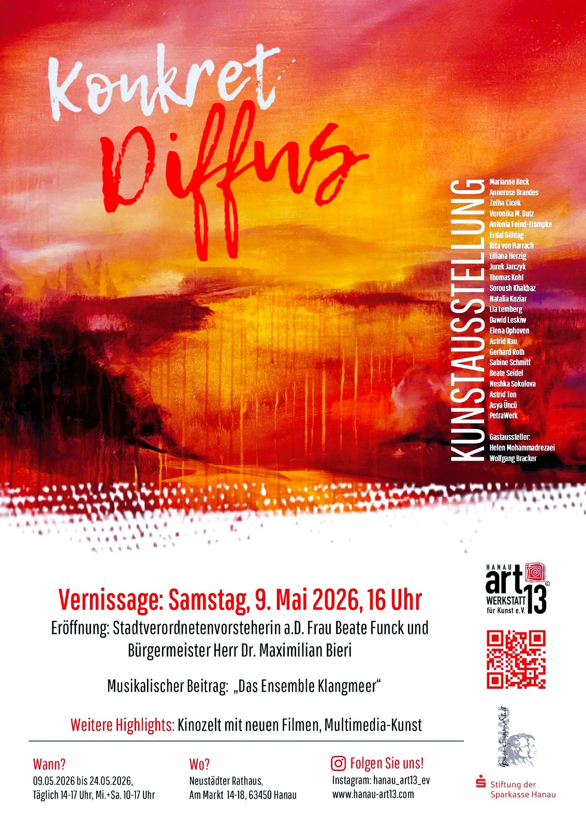 Malerei, Literatur und digitale Kunst in einem offenen Spannungsfeld