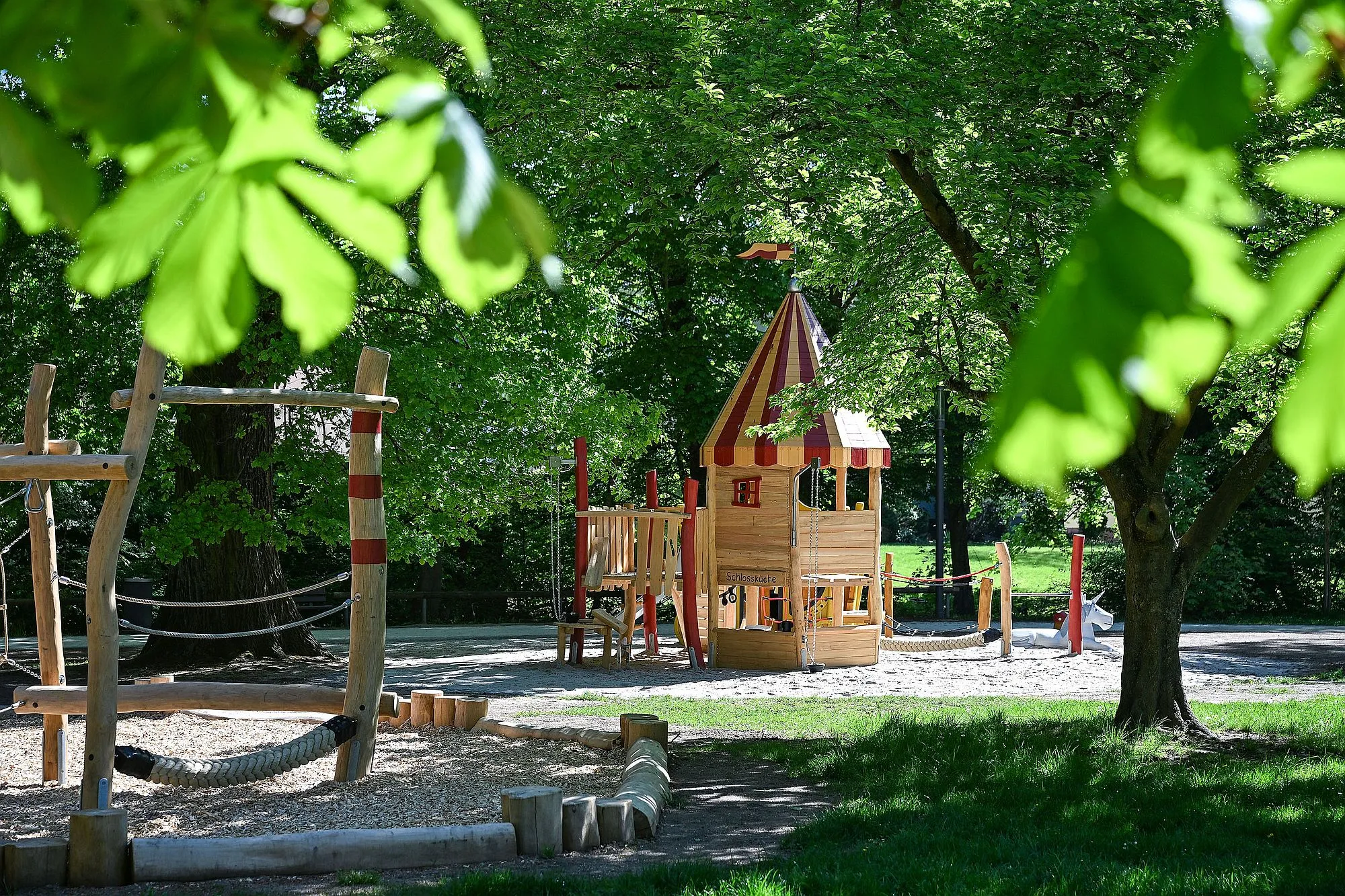 Schlossgarten: Eröffnung des erneuerten Spielplatzes