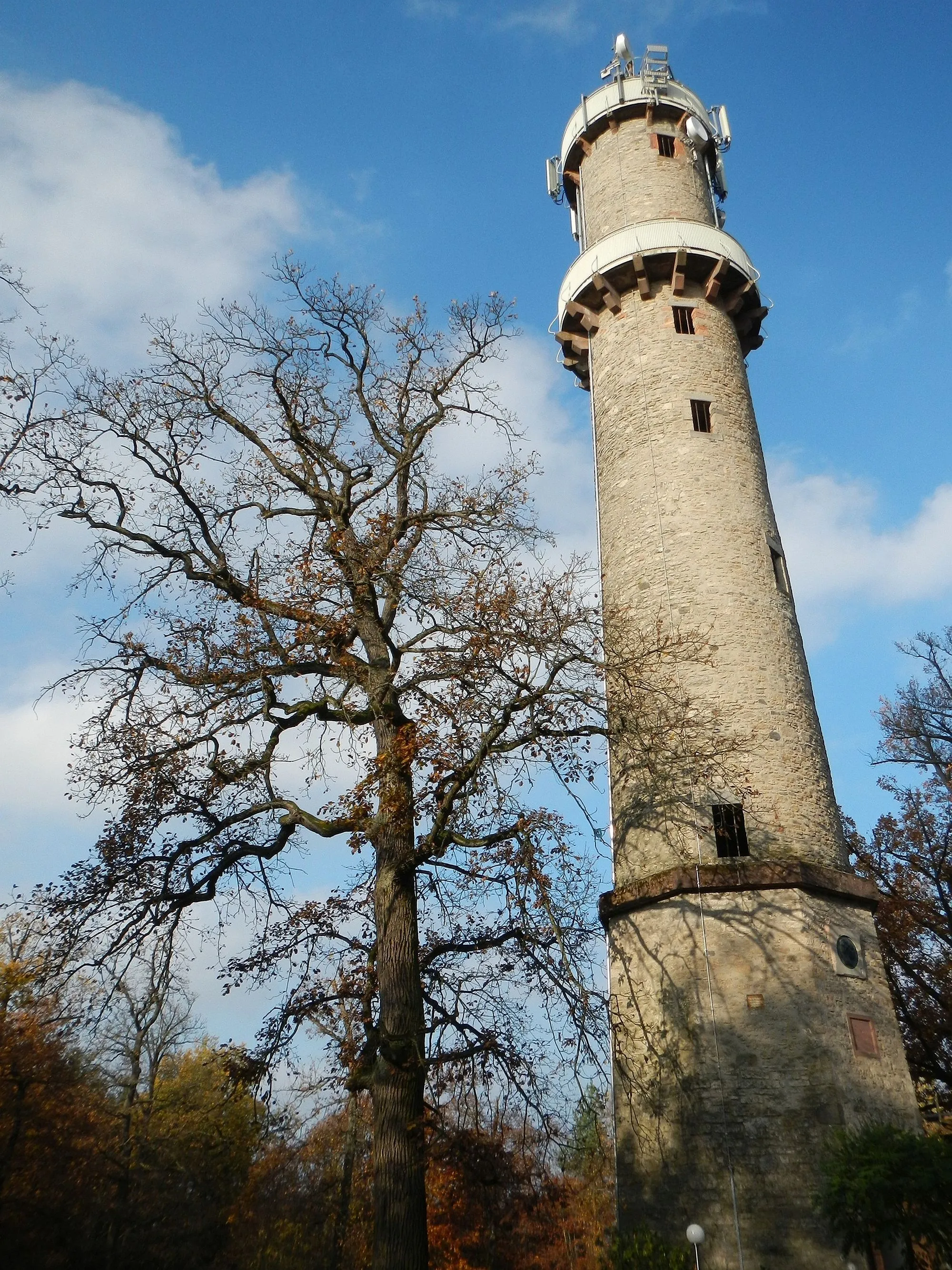 Von der Welle auf dem Turm