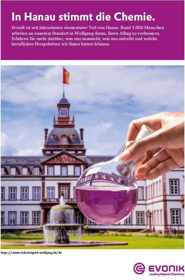 Anzeige Evonik