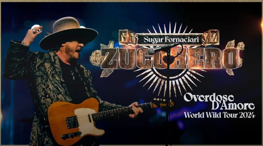 ZUCCHERO - OVERDOSE D´ AMORE WORLD WILD TOUR 2024