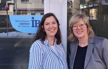 Julia Mellert (links) und Kerstin Hohn.