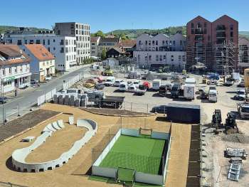 Soccerfeld und Pumptrack werden am Donnerstag, 30. April, eröffnet.