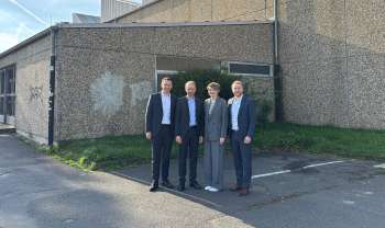 Von links: Pascal Reddig, Max Schad, Theresa Neumann und Jannik Marquart.