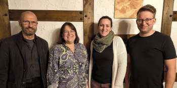 Von links: Armin Mohn, Marion Steiner, Clarissa Herr und Stefan Schmeißer.