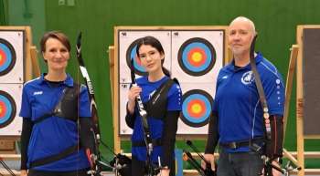 Das erfolgreiche Trio aus Meerholz.