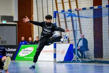 Torhüter Saad Khan beendet im Sommer seine aktive Karriere im Drittliga-Handball. Quelle: HSG Hanau